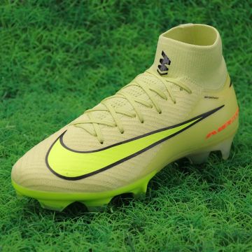 Nike Air Zoom Mercurial Superfly 10 Elite FG - Limelight/Volt/Hyper Crimson