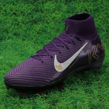 Nike Air Zoom Mercurial Superfly 10 Elite FG Mbappé - Grand Purple/Pale Ivory