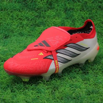 adidas Predator Elite Fold-over Tongue FG Born For Goals - Lucid Red/Core Black/Footwear White